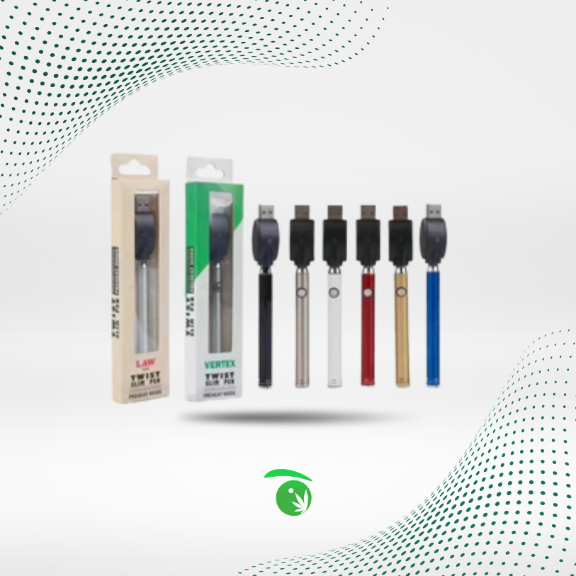 TWIST VARIABLE VOLTAGE VAPE PEN BATTERIE 350MAH